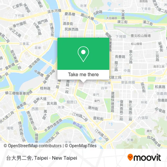 台大男二舍地圖