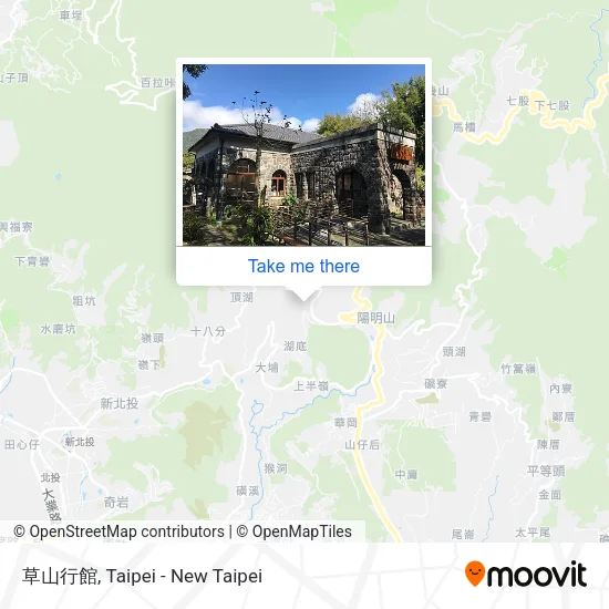 草山行館地圖