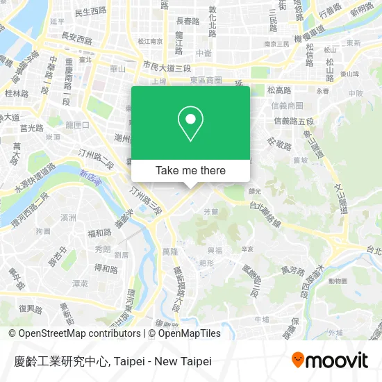 慶齡工業研究中心地圖