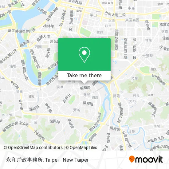 永和戶政事務所 map