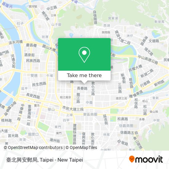 臺北興安郵局 map