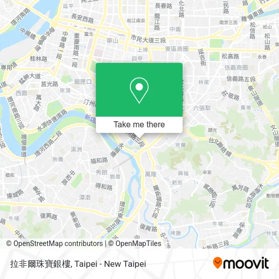 拉非爾珠寶銀樓地圖