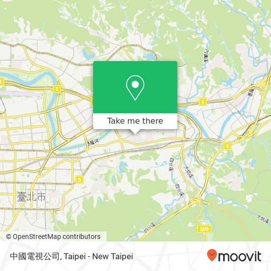 中國電視公司 map