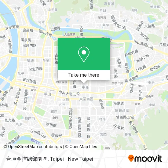 合庫金控總部園區地圖