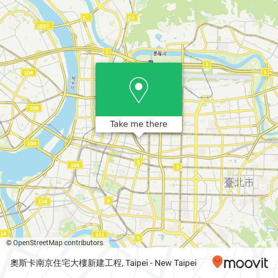 奧斯卡南京住宅大樓新建工程 map