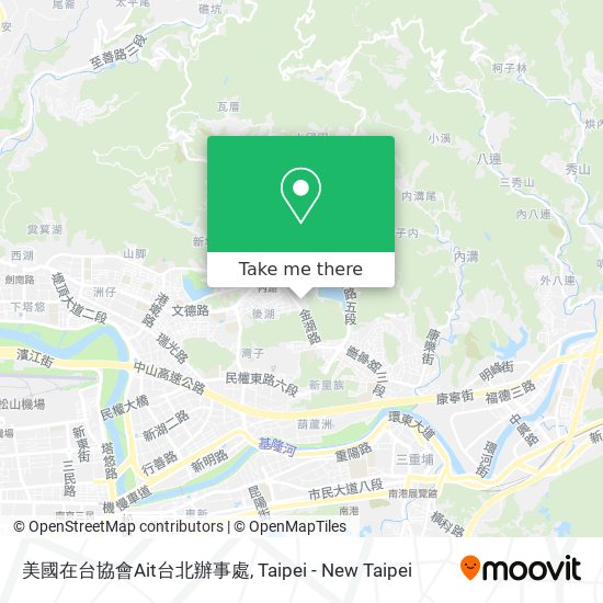 美國在台協會Ait台北辦事處 map