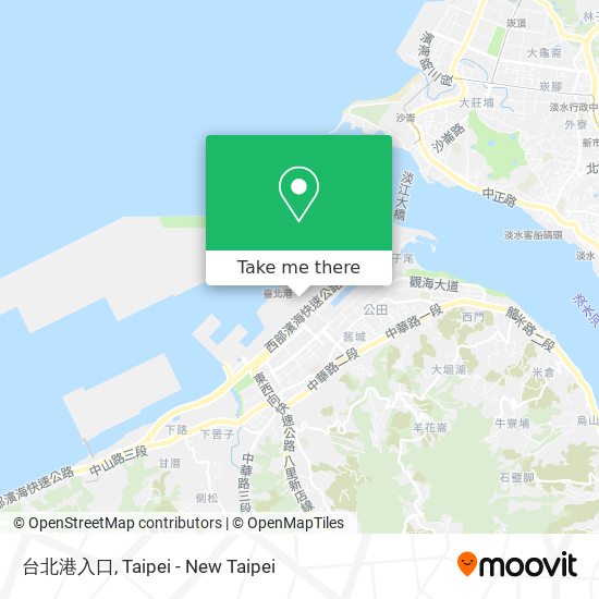 台北港入口 map