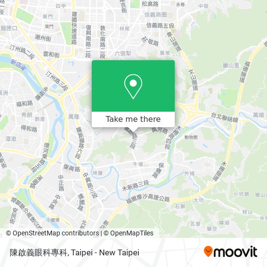 陳啟義眼科專科 map