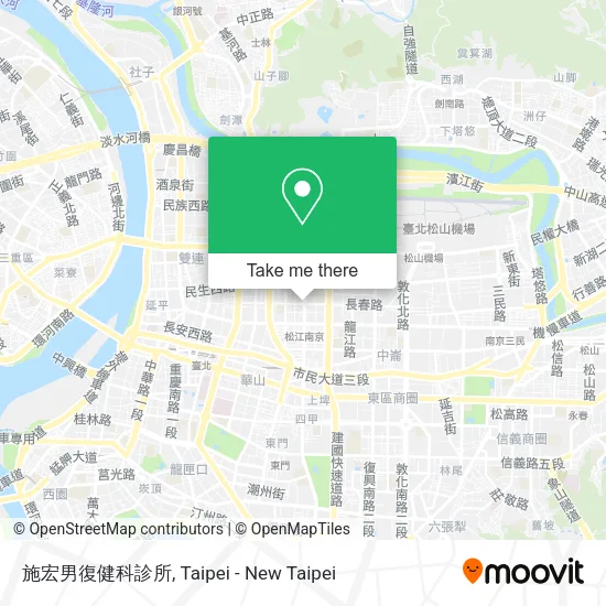 施宏男復健科診所地圖
