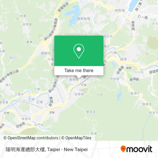 陽明海運總部大樓 map