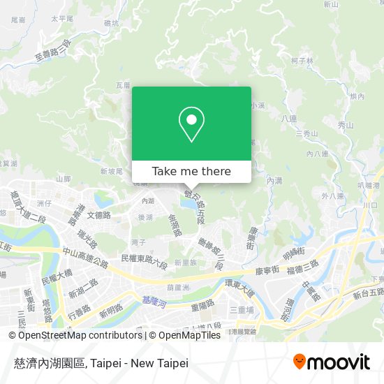 慈濟內湖園區 map