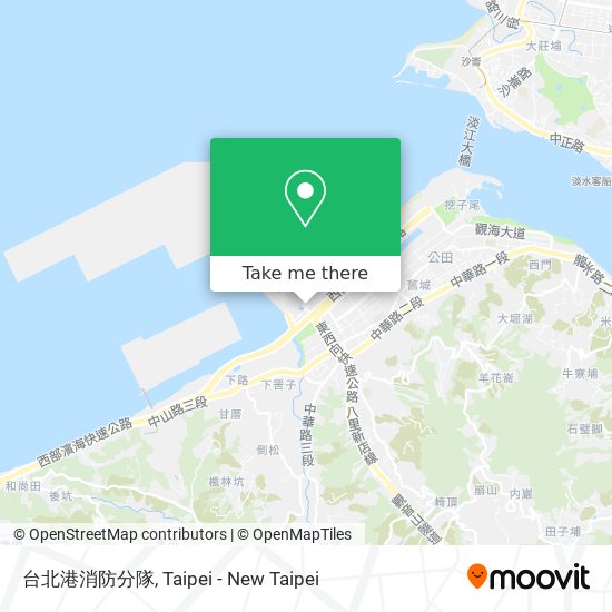 台北港消防分隊 map