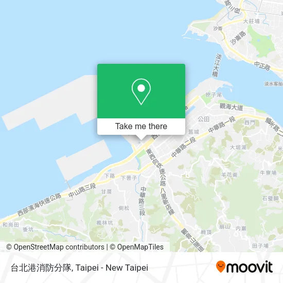 台北港消防分隊地圖