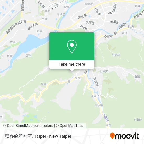 薇多綠雅社區 map