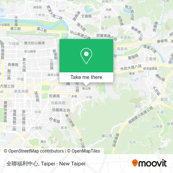 全聯福利中心地圖