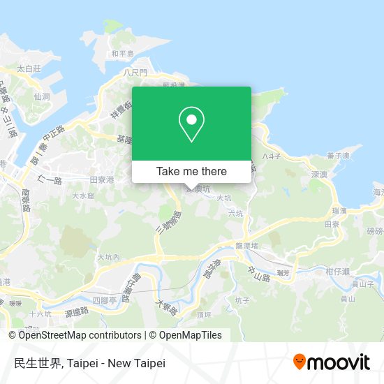 民生世界 map