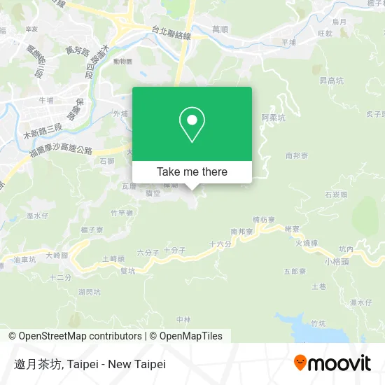 邀月茶坊 map