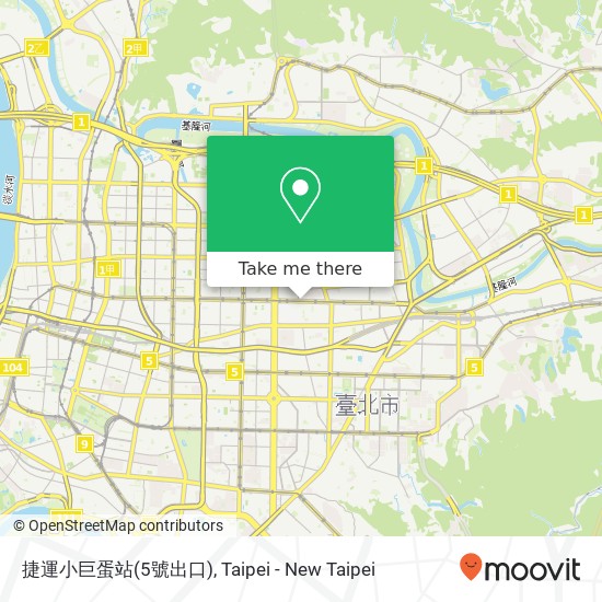 捷運小巨蛋站(5號出口) map