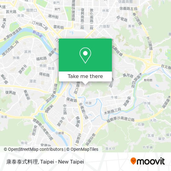 康泰泰式料理 map