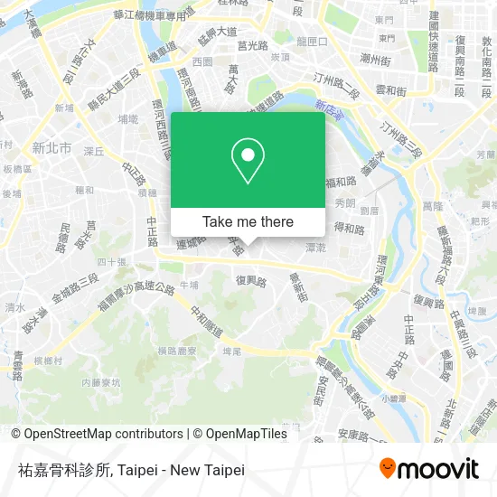 祐嘉骨科診所 map