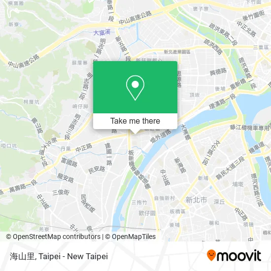 海山里 map