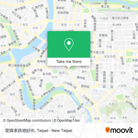 愛國東路婚紗街地圖