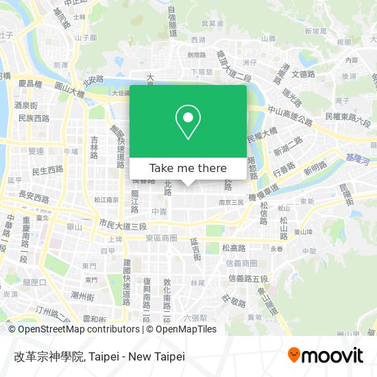 改革宗神學院 map