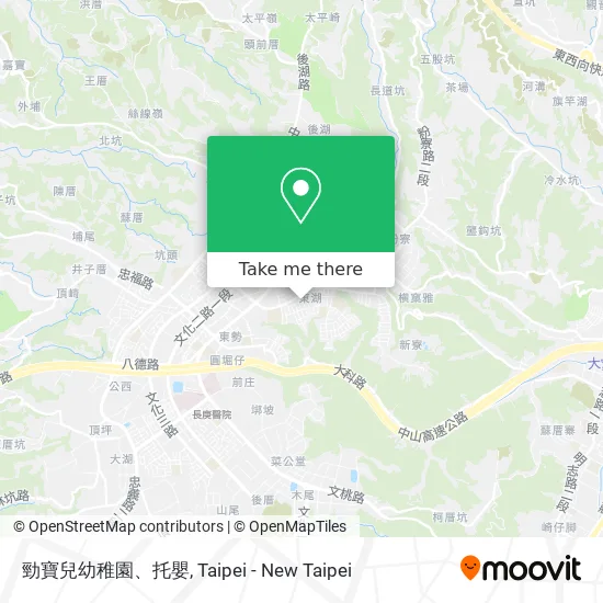 勁寶兒幼稚園、托嬰 map