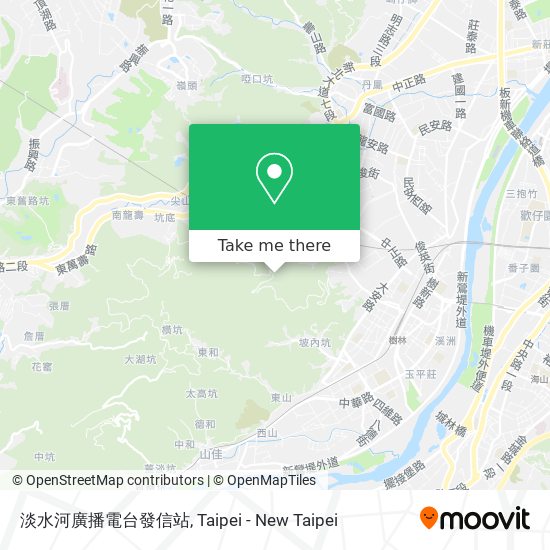 淡水河廣播電台發信站 map