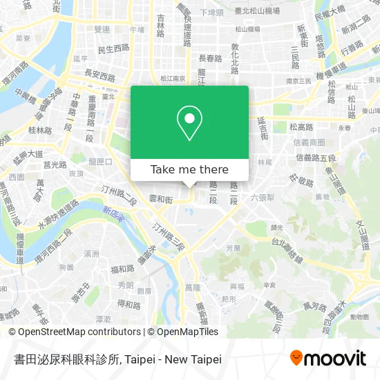 書田泌尿科眼科診所 map