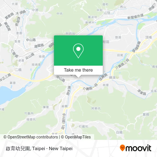 啟育幼兒園地圖