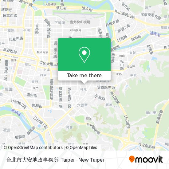 台北市大安地政事務所 map