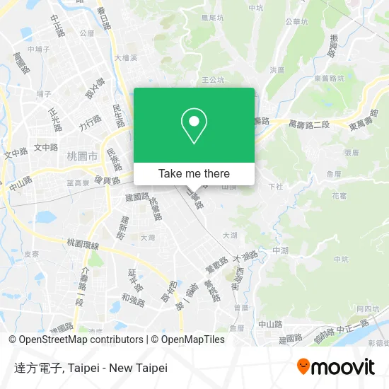 達方電子 map