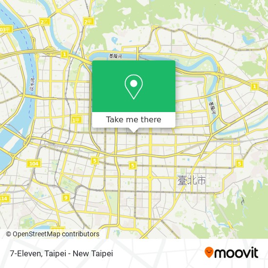 7-Eleven map