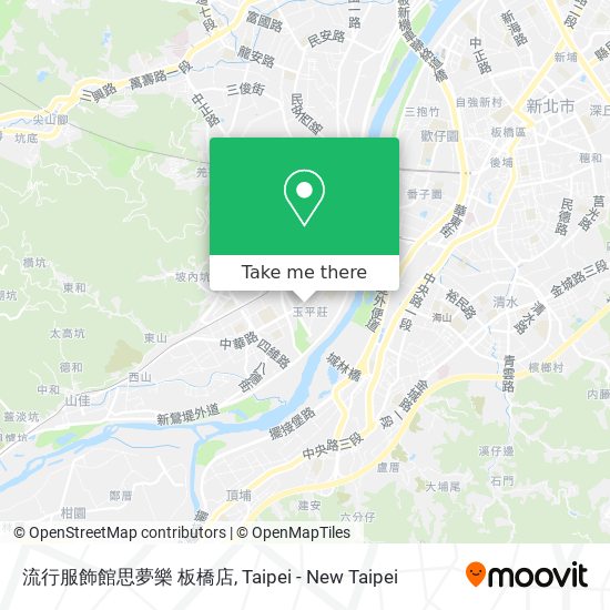 流行服飾館思夢樂 板橋店 map