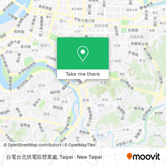 台電台北供電區營業處 map