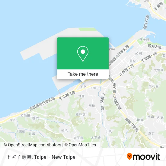 下罟子漁港地圖