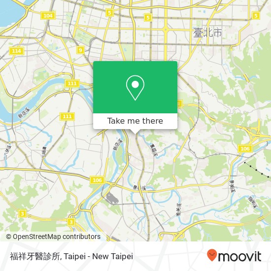 福祥牙醫診所 map