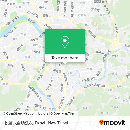 投幣式自助洗衣 map