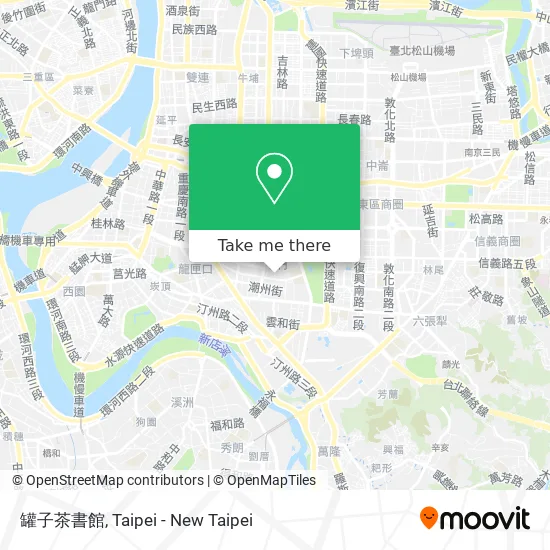 罐子茶書館 map