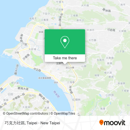 巧克力社區地圖