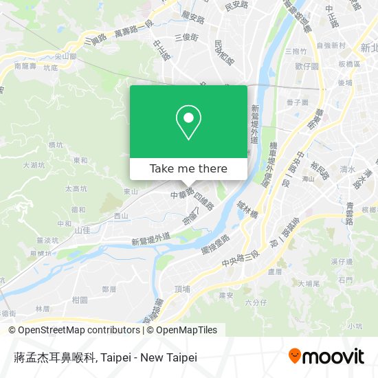 蔣孟杰耳鼻喉科 map