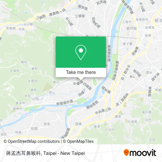 蔣孟杰耳鼻喉科地圖