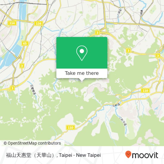 福山天惠堂（天華山） map