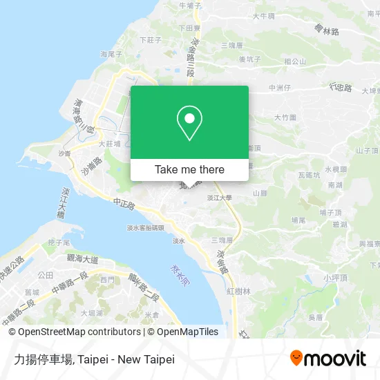 力揚停車場 map