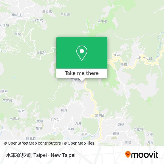 水車寮步道 map