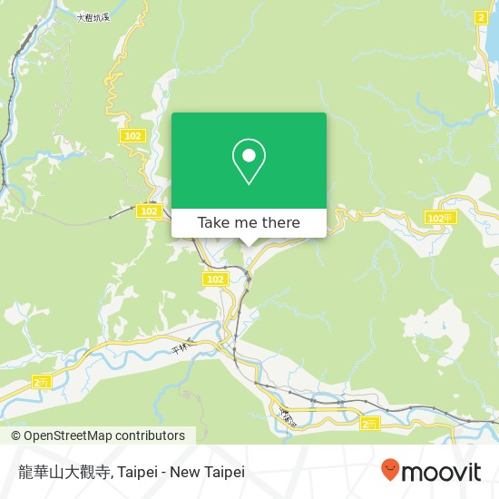 龍華山大觀寺 map
