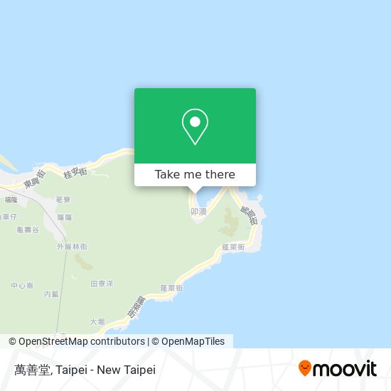 萬善堂 map