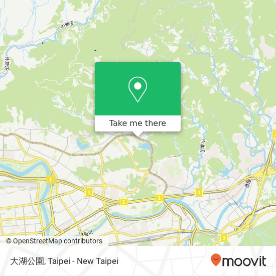 大湖公園 map