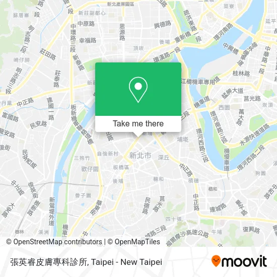 張英睿皮膚專科診所地圖